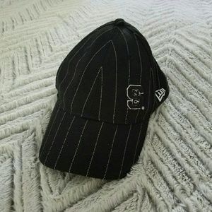 NC State Wolfpack Black Pinstripe Hat